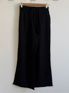 Cotton On black linen style pants